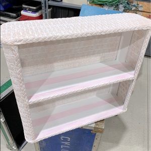 Shabby chic..whimsical.. vanity topper/shelf